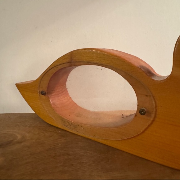 Vintage Handmade Wood Duck Piggy Bank ~ Canadiana 🇨🇦 - Picture 4 of 6